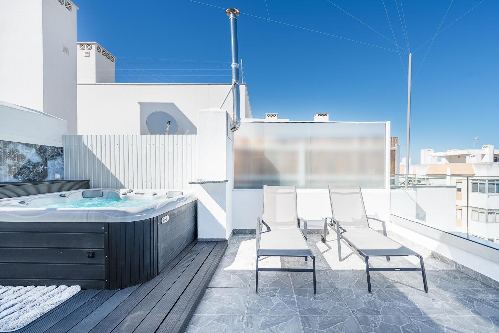 New Luxury Penthouse Beachfront In The Algarve Armacao de Pera Exterior foto